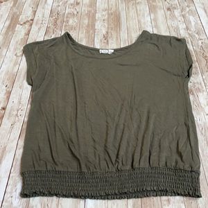 Maurices olive green large top